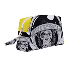 Spacemonkey Wristlet Pouch Bag (medium) by goljakoff