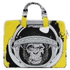 Spacemonkey Macbook Pro Double Pocket Laptop Bag by goljakoff