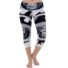 Spacemonkey Capri Yoga Leggings by goljakoff