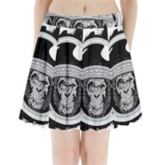 Spacemonkey Pleated Mini Skirt by goljakoff