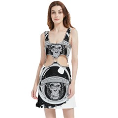 Spacemonkey Velvet Cutout Dress by goljakoff