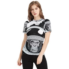 Spacemonkey Women s Short Sleeve Rash Guard by goljakoff