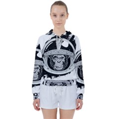 Spacemonkey Women s Tie Up Sweat by goljakoff