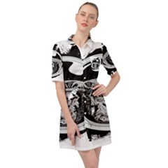 Spacemonkey Belted Shirt Dress by goljakoff