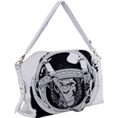 Spacemonkey Canvas Crossbody Bag by goljakoff