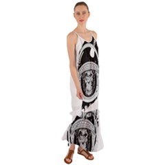 Spacemonkey Cami Maxi Ruffle Chiffon Dress by goljakoff