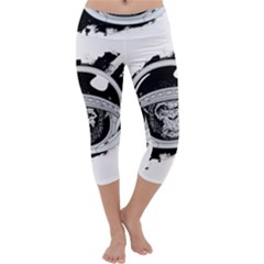 Spacemonkey Capri Yoga Leggings by goljakoff