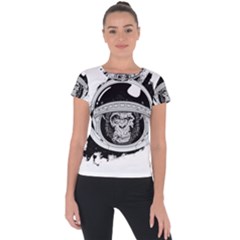 Spacemonkey Short Sleeve Sports Top  by goljakoff