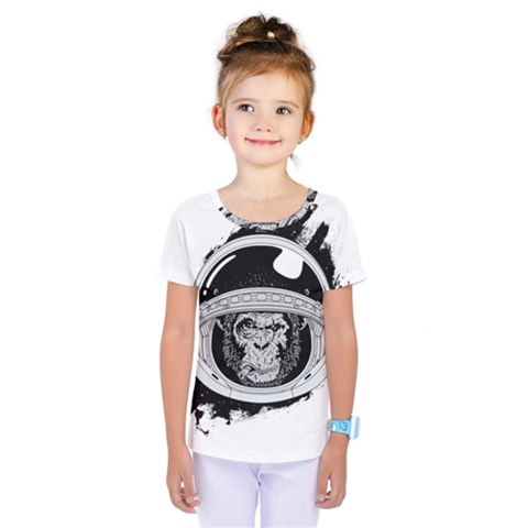 Spacemonkey Kids  One Piece Tee by goljakoff