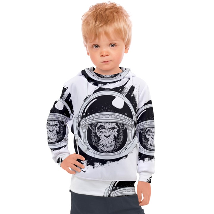 Spacemonkey Kids  Hooded Pullover