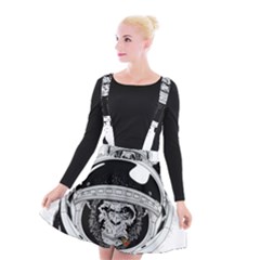 Spacemonkey Suspender Skater Skirt by goljakoff