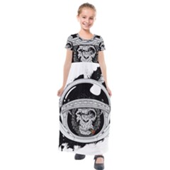 Spacemonkey Kids  Short Sleeve Maxi Dress by goljakoff