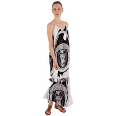 Spacemonkey Cami Maxi Ruffle Chiffon Dress by goljakoff