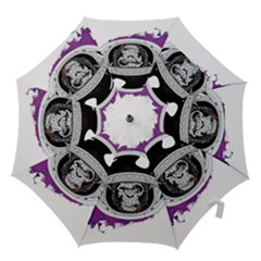 Purple spacemonkey Hook Handle Umbrellas (Medium)