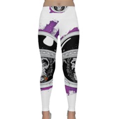 Purple Spacemonkey Classic Yoga Leggings by goljakoff