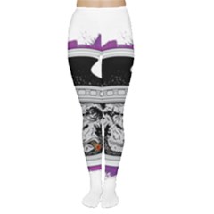 Purple Spacemonkey Tights by goljakoff