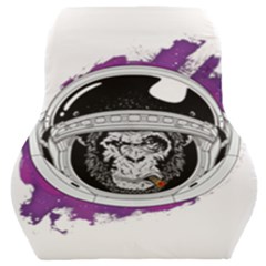 Purple Spacemonkey Car Seat Back Cushion  by goljakoff