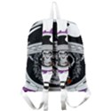 Purple spacemonkey Giant Full Print Backpack View2