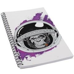 Purple Spacemonkey 5 5  X 8 5  Notebook by goljakoff