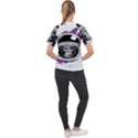 Purple spacemonkey Women s Sport Raglan Tee View2