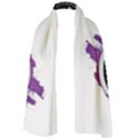 Purple spacemonkey Long Sheer Chiffon Scarf  View1