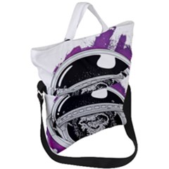 Spacemonkey Fold Over Handle Tote Bag by goljakoff