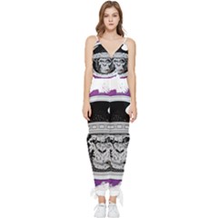 Spacemonkey Sleeveless Tie Ankle Jumpsuit by goljakoff