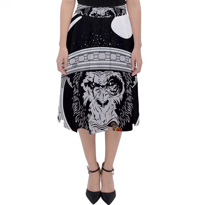 Spacemonkey Classic Midi Skirt