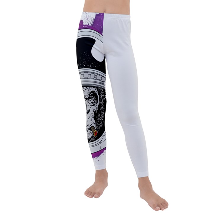 Spacemonkey Kids  Lightweight Velour Leggings