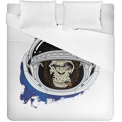 Spacemonkey Duvet Cover Double Side (king Size) by goljakoff