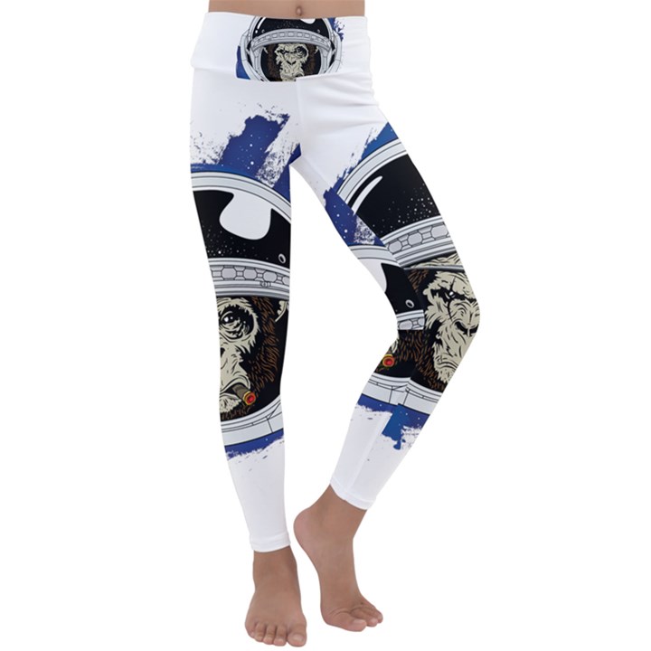 Spacemonkey Kids  Lightweight Velour Classic Yoga Leggings