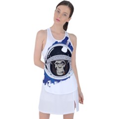 Spacemonkey Racer Back Mesh Tank Top by goljakoff