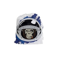 Spacemonkey Drawstring Pouch (medium)