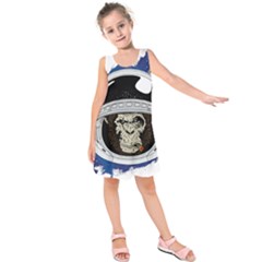 Spacemonkey Kids  Sleeveless Dress by goljakoff