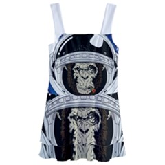 Spacemonkey Kids  Layered Skirt Swimsuit by goljakoff