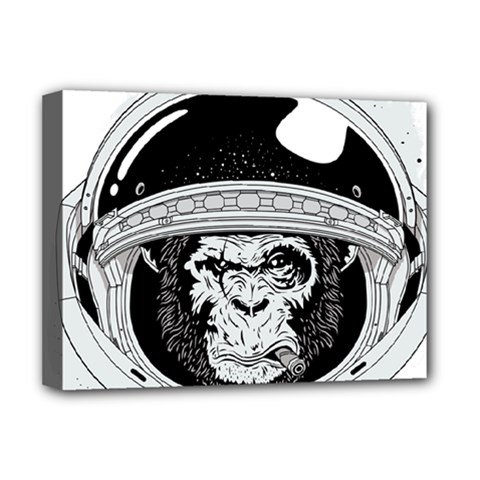 Spacemonkey Deluxe Canvas 16  X 12  (stretched)  by goljakoff