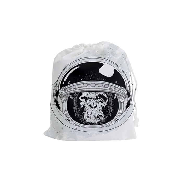 Spacemonkey Drawstring Pouch (Medium)