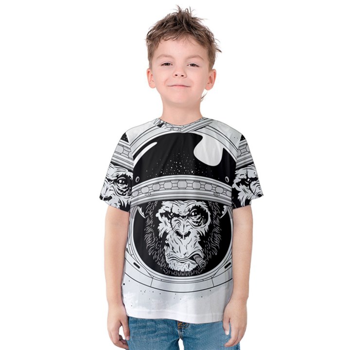 Spacemonkey Kids  Cotton Tee