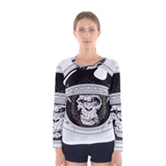 Spacemonkey Women s Long Sleeve Tee