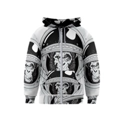 Spacemonkey Kids  Zipper Hoodie by goljakoff