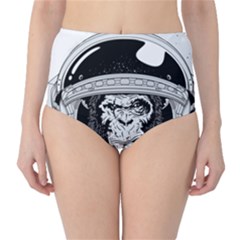 Spacemonkey Classic High-waist Bikini Bottoms by goljakoff