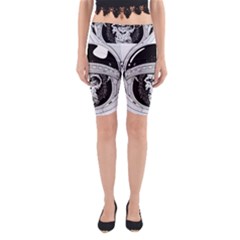 Spacemonkey Yoga Cropped Leggings by goljakoff