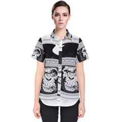 Spacemonkey Women s Short Sleeve Shirt