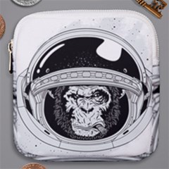 Spacemonkey Mini Square Pouch by goljakoff