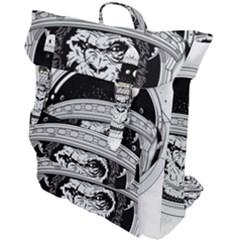 Spacemonkey Buckle Up Backpack by goljakoff