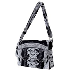 Spacemonkey Full Print Messenger Bag (l)