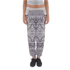 Monochrome Module Pattern Iv Women s Jogger Sweatpants by kaleidomarblingart