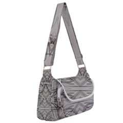 Monochrome Module Pattern Iv Multipack Bag by kaleidomarblingart