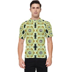 Summer Sun Flower Power Over The Florals In Peace Pattern Men s Short Sleeve Rash Guard by pepitasart