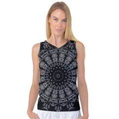 Gothic Mandala Women s Basketball Tank Top by MRNStudios